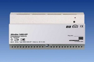 KNX Dimmer Aktoren, Kapazitive C-Last, DIN-Schienen, Ref. IBDA 1400-0/P