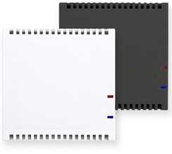 KNX Luftfeuchte / Temperatur Sensor, SK30-TTHC white, 2 Eingänge, Potenzialfrei, mit Temperatur Fühleringang, PT1000, white, Ref. 30541361