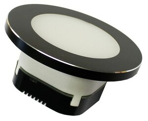 KNX, KNX-LED4-ARB, round, aluminum anodized, black, Ref. 41040214