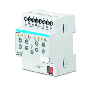 KNX Elektronische Heizung Aktoren, 6 Binärausgänge, 230VAC, DIN-Schienen, Ref. 6164/45