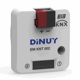 KNX Universalschnittstelle, 4 Eingänge, Analog / Eingänge Für Temperatursensoren / Potenzialfrei, Für UP-Schaltergehäuse, Ref. EM KNT 002