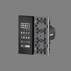 EQ2 room temperature controller, `NF version - bluegreen LED