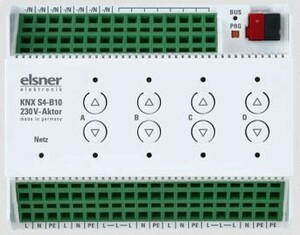 KNX S4-B10 230 V, 4 Multifunktions-Ausgänge, 10 Binäreingänge