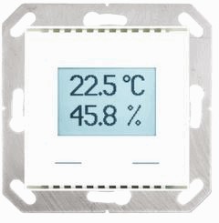 KNX AQS/TH-UP Touch Innenraum-Kombisensor: CO2, Temperatur, Feuchte
