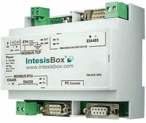 IntesisBox Modbus Server - Samsung NASA AC ist ein Kommunikations-Gateway für Samsung NASA kompatible Außengeräte