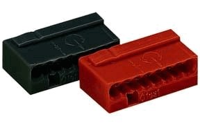 KNX Busklemmen, Rot/schwarz, red/black, Ref. 88328