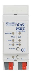 KNX Linien- Und Bereichskoppler, DIN-Schienen, serie STANDARD, Ref. SCN-LK001.01