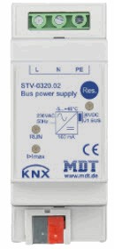 KNX Spannungsversorgung, 320mA, DIN-Schienen, Ref. STV-0320.02