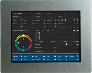 KNX Touch Panel, 10" Zoll, serie VisuControl, Ref. VC-1001.03