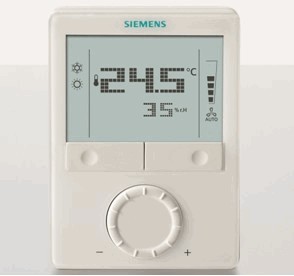 KNX Room thermostat RDG165KN for temperature and humidity