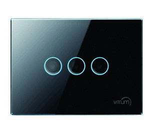 Vitrum III EU KNX-Serie Glassammlung - Kapazitive Button (FRONT)