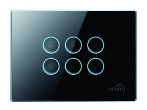 Vitrum Serie Vl EU KNX GLAS COLLECTION - Kapazitive Button (FRONT)