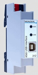 KNX USB Programmierschnittstellen, KNX USB Interface 312, DIN-Schienen, Ref. 5229
