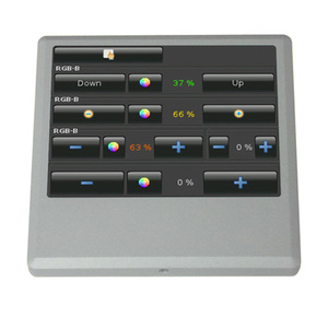 KNX Raumcontroller Mit Touchdisplay, Touch_IT-V-C3 AE, Mit Display, aluminium eloxiert , Ref. 22410200