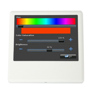 KNX sensor, Touch_IT-V-C3 AW, white aluminium, Ref. 22410201