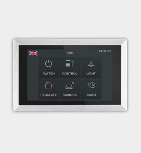 Touch_IT-AC4   Alu geschliffen eloxiert, Ref. 22414103