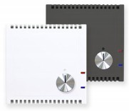 KNX Temperatur Sensor, SK30-TC-R  ultra dark grey, 2 Eingänge, Potenzialfrei, dark grey, Ref. 30511352