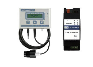 KNX Ultraschall Füllmengen Und Abstandmessung Sensor, REG-S8-F-ST, DIN-Schienen, Ref. 30807002