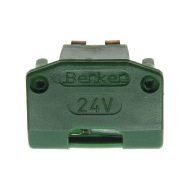 ISO-Panzer IP66  Glühaggregat für Kontroll- Drehschalter grün 24 V, 35 mA