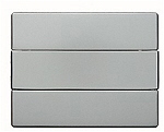 KNX Tastsensoren 2 Wippen, Busankoppler Notwendig, UP, serie ARSYS, stainless steel laquered, Ref. 7516 11 43