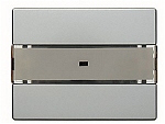 KNX Tastsensoren 2 Wippen, Busankoppler Notwendig, mit Anmeldung, UP, serie ARSYS, stainless steel laquered, Ref. 7516 16 43