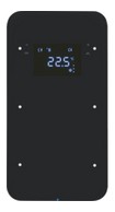 Touchsensor 2fach mit Temperaturregler R.1 Glas