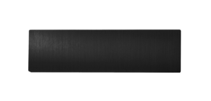 DoorBird Namensschild, ungraviert D21x Edelstahl V4A, gebürstet, PVD-beschichtet mit Titan Finish