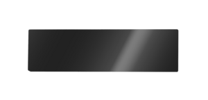 DoorBird Namensschild, ungraviert D21x V4A Edelstahl, hochglanzpoliert, PVD-beschichtet mit Titan Finish