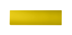 Namensschild für eine Ruftaste einer DoorBird D21x Video Türstation, Edelstahl V4A, pulverbeschichtet, seidenmatt, RAL 1016,