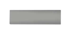 DoorBird Namensschild, ungraviert D21x Edelstahl V4A, pulverbeschichtet, halbglänzend, RAL 9006
