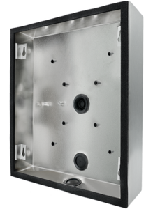 DoorBird D21xKH Surface-mounting housing (backbox), stainless steel V4A (salt-water resistent), brushe