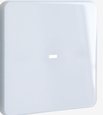 KNX eTR M1, signal white Einfach-Taster mit Temperatursensor