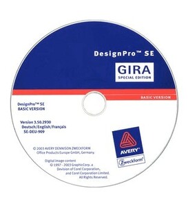 Beschriftungssoftware DesignPro- Edition Gira