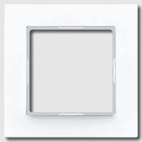 Einfacher  Rahmen, serie A CREATION, alpine white, Ref. AC 581 WW