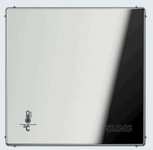 KNX Objektregler m. Tasterschnit glanzchrom , Ref. GCR 2178 ORTS