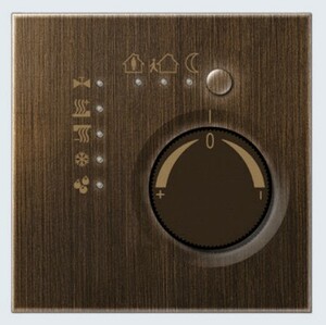 KNX Stetigregler Messing antik, Ref. ME 2178 AT