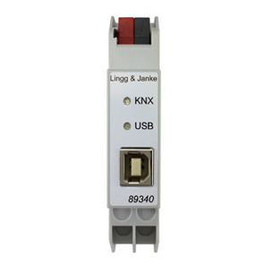 KNX USB Programmierschnittstellen, COMUSB-REG-1, Ref. 89340