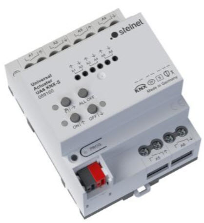  UA6 KNX-S Universal actuator 6 outputs KNX, Ref. 089160