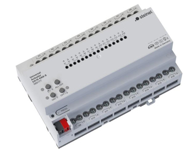 UA16 KNX-S Universal actuator 16 outputs KNX, Ref. 089177