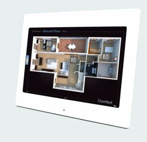 Plastic wall mount box for Envision Touch 10