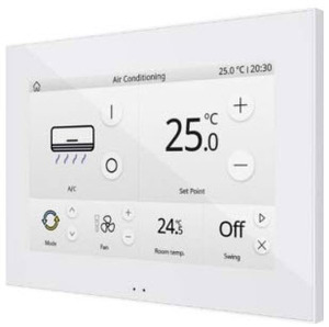 KNX Touch Panel, 7" Zoll, serie Z70 v2, white, Ref. ZVIZ70V2W